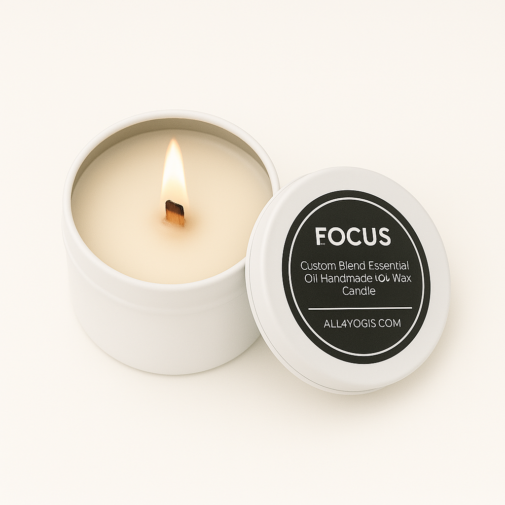 Focus 2 oz Wood Wick Candle