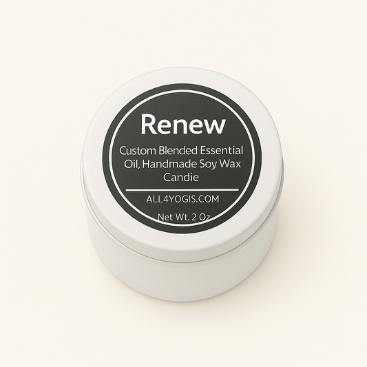 Renew 2 oz Wood Wick Candle
